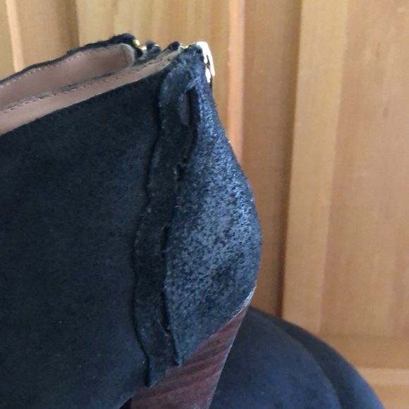 Betsey Johnson ‘Jensen’ Black Heeled Ankle Bootie - Picture 3 of 8